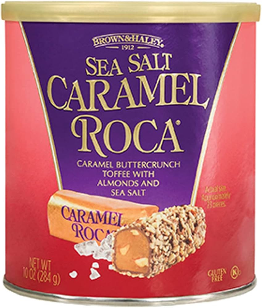 Almond Roca Sea Salt Caramel Roca Canister 10 oz | Amazon (US)