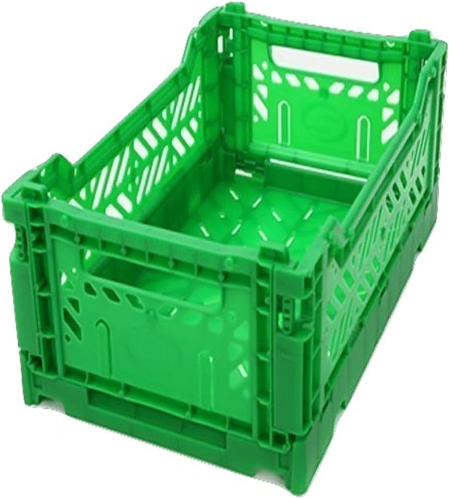 AYKASA Collapsible Storage Bin Container Basket Tote, Folding Basket Crate Container : Storage, K... | Amazon (US)