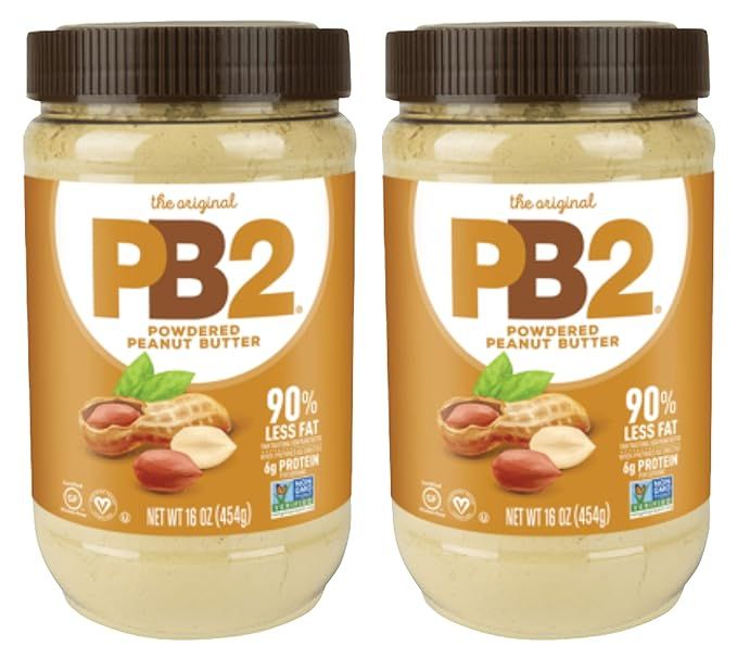 PB2 Original Powdered Peanut Butter Twin Pack [2-16oz Jars] | Amazon (US)