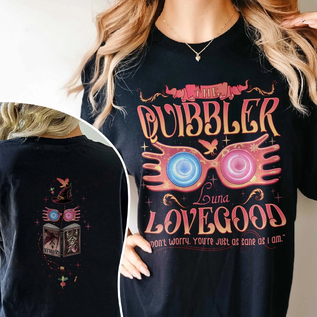 The Quibbler Luna Lovegood Shirt, National Park Wizard Shir, Forbidden Forest Shirt, Wizard Castl... | Etsy (US)