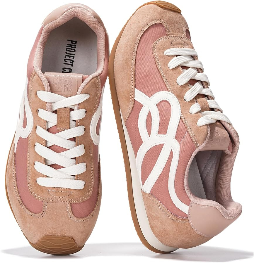 Project Cloud Womens Shoes with Leather Memory Foam Insole Trendy Sneakers for Women - Lightweigh... | Amazon (US)