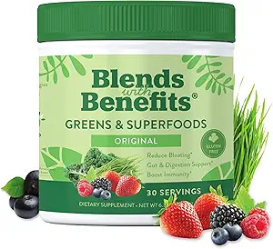 360 Nutrition Super Greens Powder with Probiotics & Digestive Enzymes, Sugar & Gluten Free, Plant... | Amazon (US)