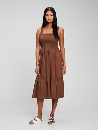 Smocked Midi Tank Dress | Gap (US)