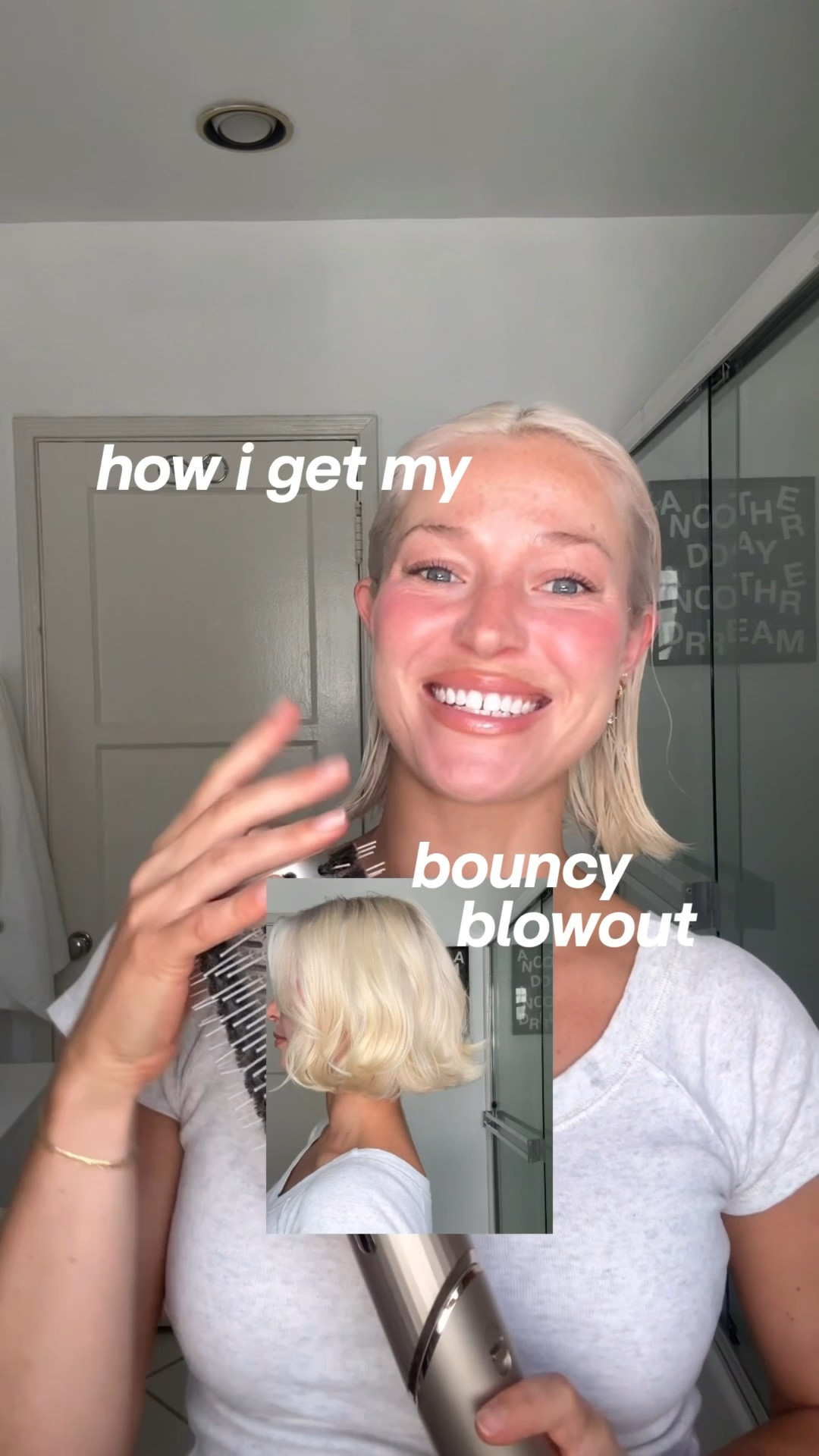 blowout tutorial with the shark!! 

short hair, blowout, blonde bob, shark tutorial

#LTKgrwm #LTKootd