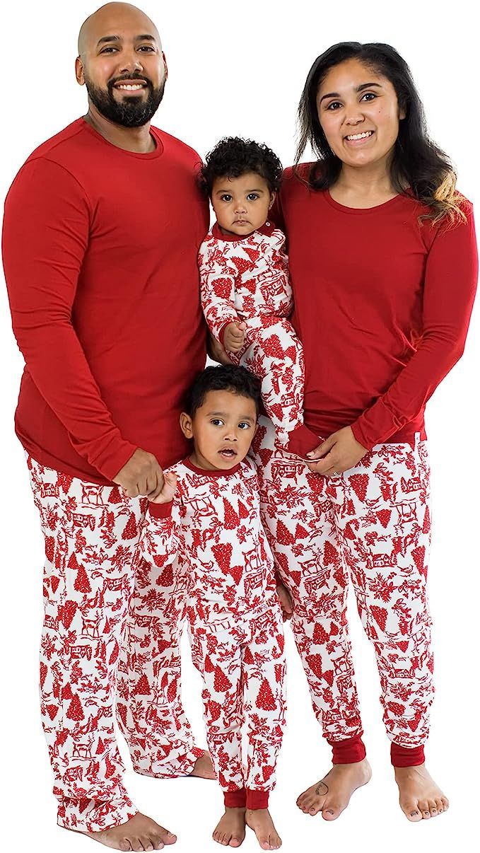 Burt’s Bees Baby Family Jammies Matching Holiday Organic Cotton Pajamas | Amazon (US)