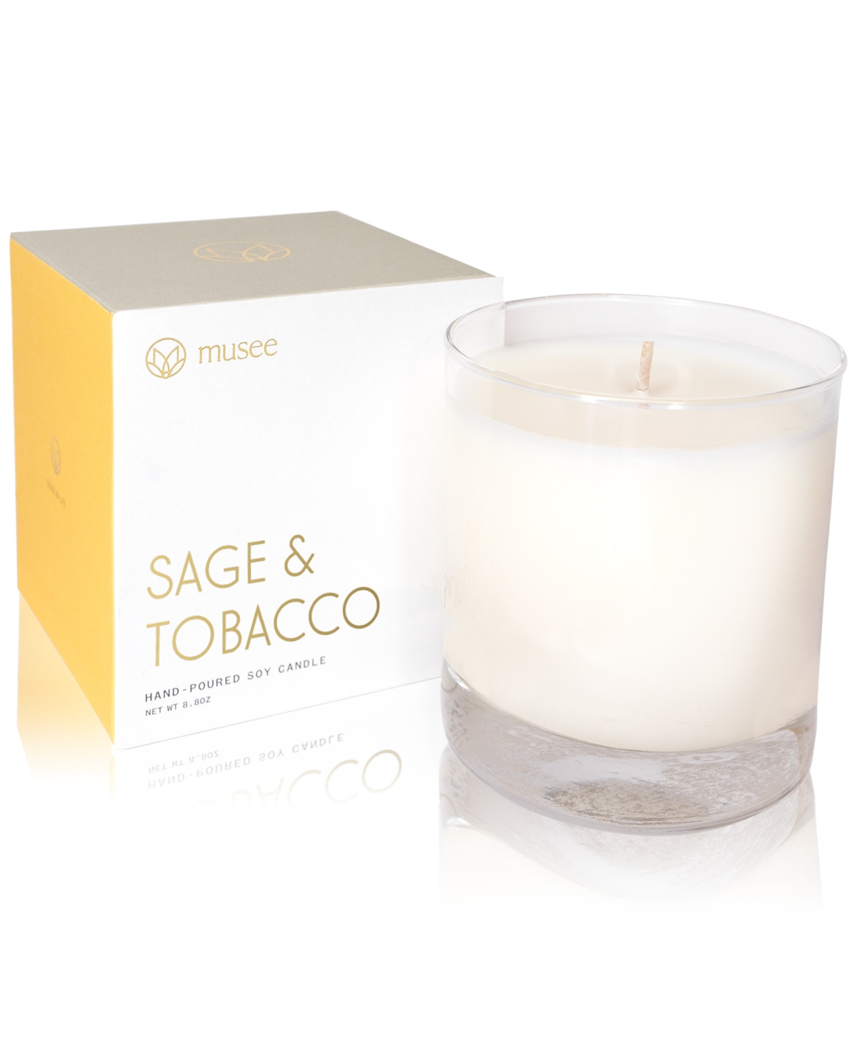 Musee Sage & Tobacco Hand-Poured Soy Candle, 8.8-oz. | Macys (US)