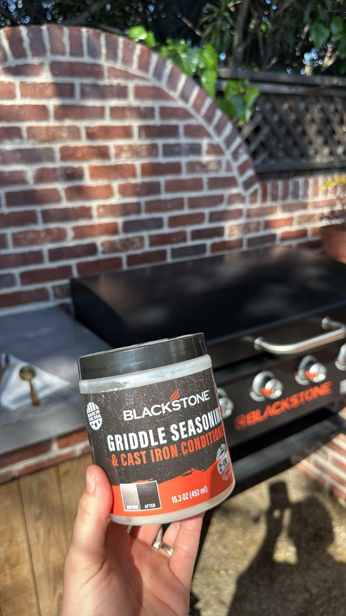 We always have this on hand. Especially after the griddle has been sitting for some time. We do about 3 coats  

#LTKSeasonal #LTKHome #LTKfoodie