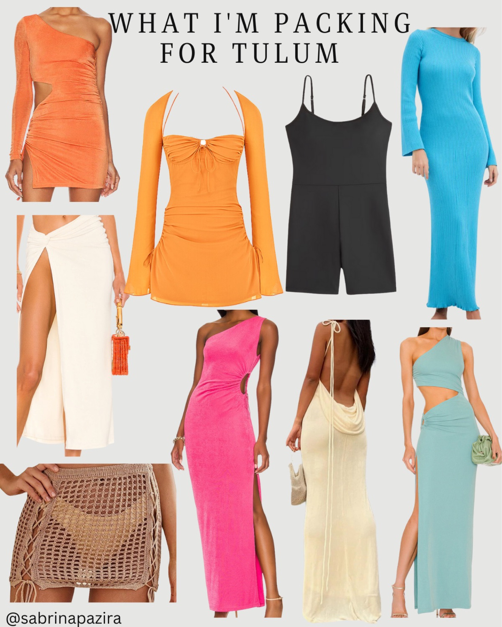 What I’m packing for tulum, revolve, coverup, jumpsuit, dress, maxi dress, midi dress, mini dress, cutout 

#LTKtravel #LTKstyletip #LTKSeasonal