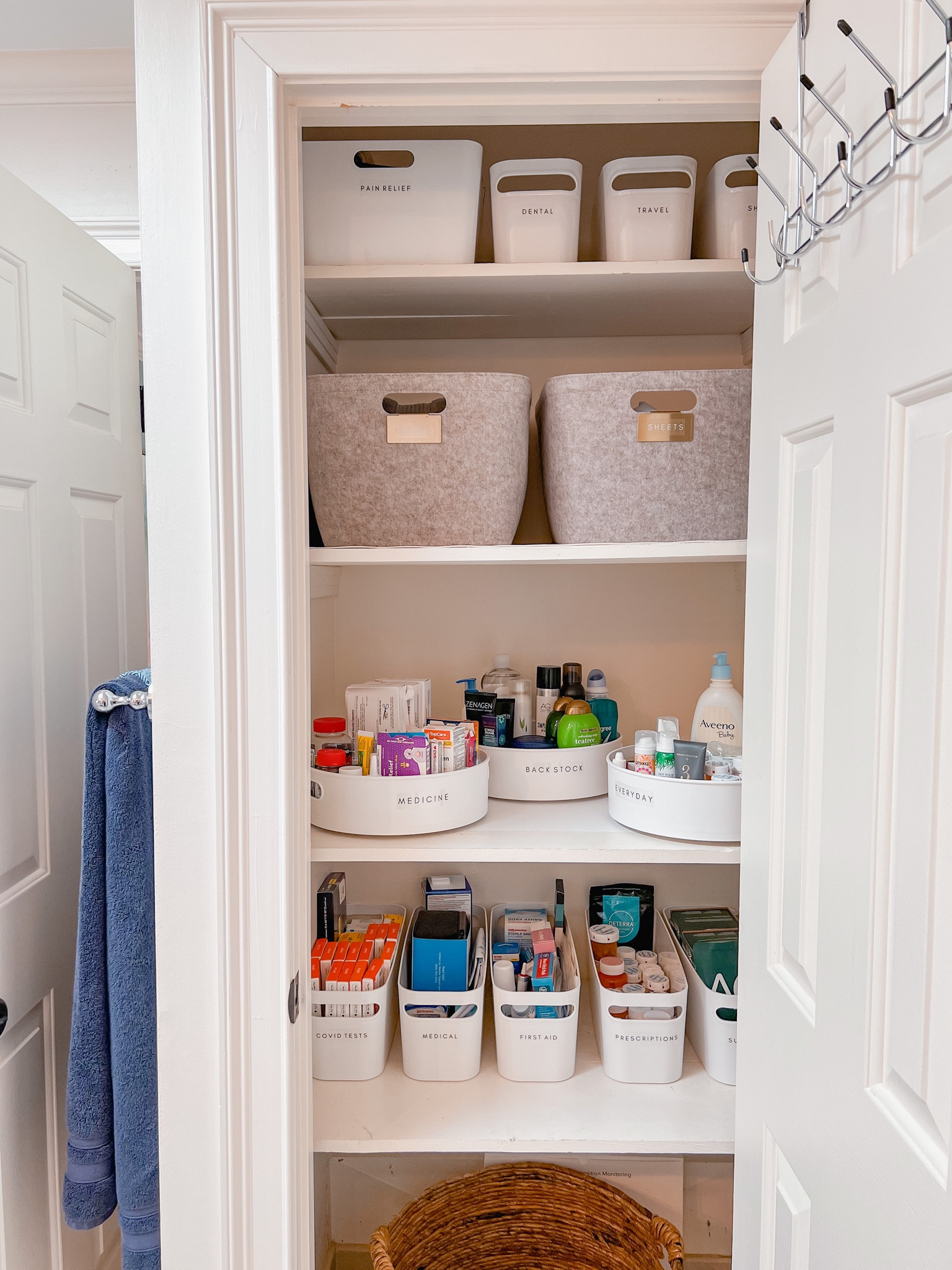 Bathroom closet organization✨

#LTKhome