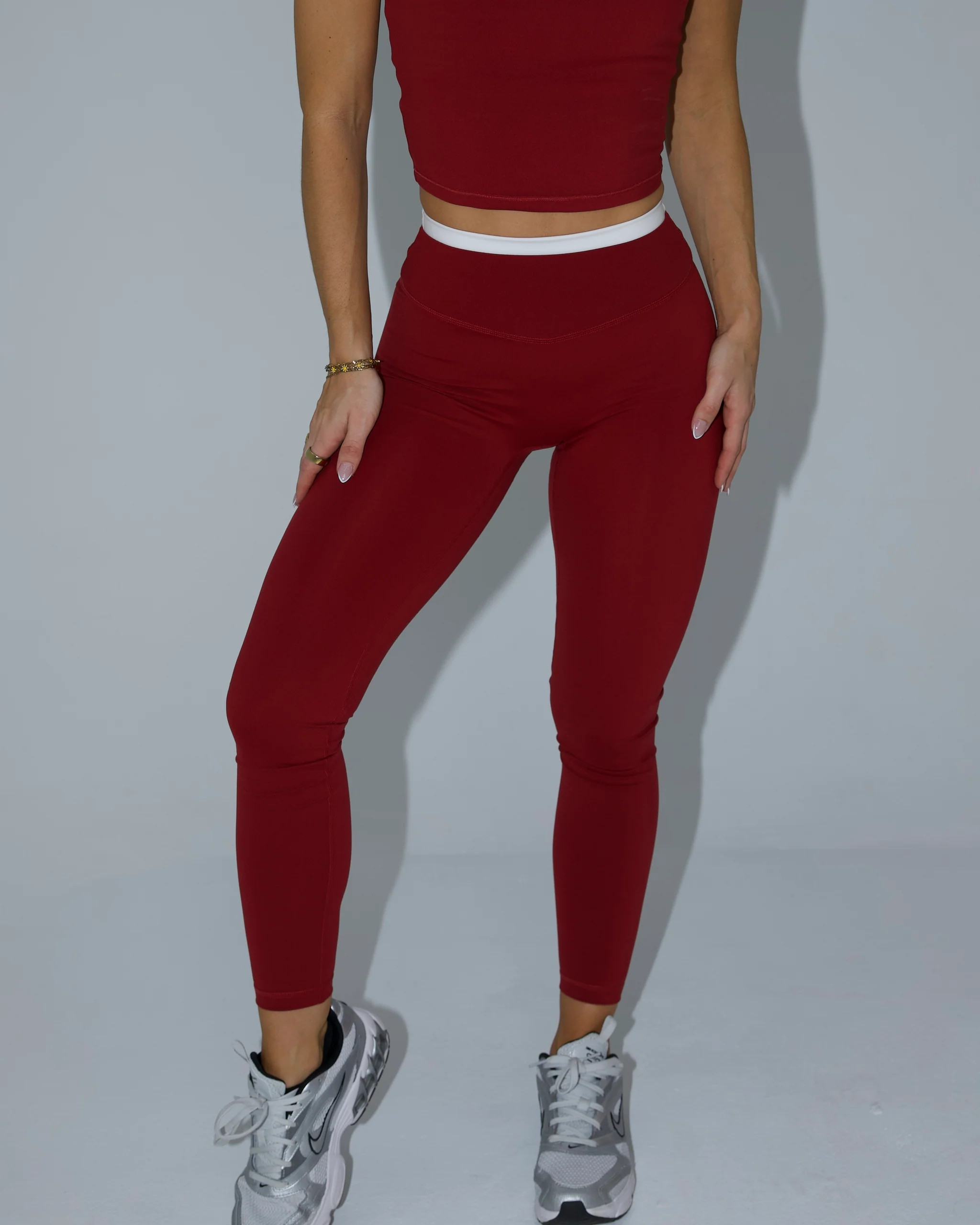 Layered Sculpt Pant - Kiss & White | Liaison the Label