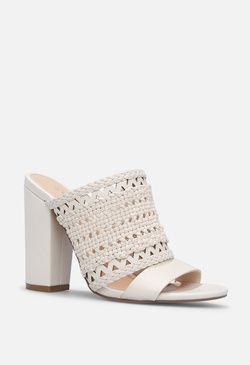 Cellie Woven Heeled Sandal | ShoeDazzle
