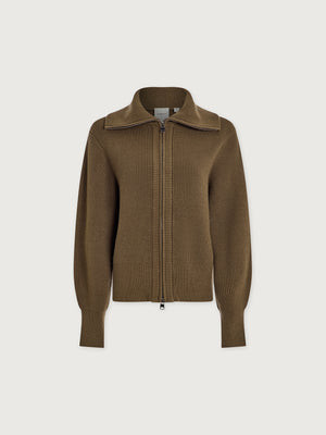 Enrico Knit Jacket | Varley US, Coffee Bean / M | Varley US