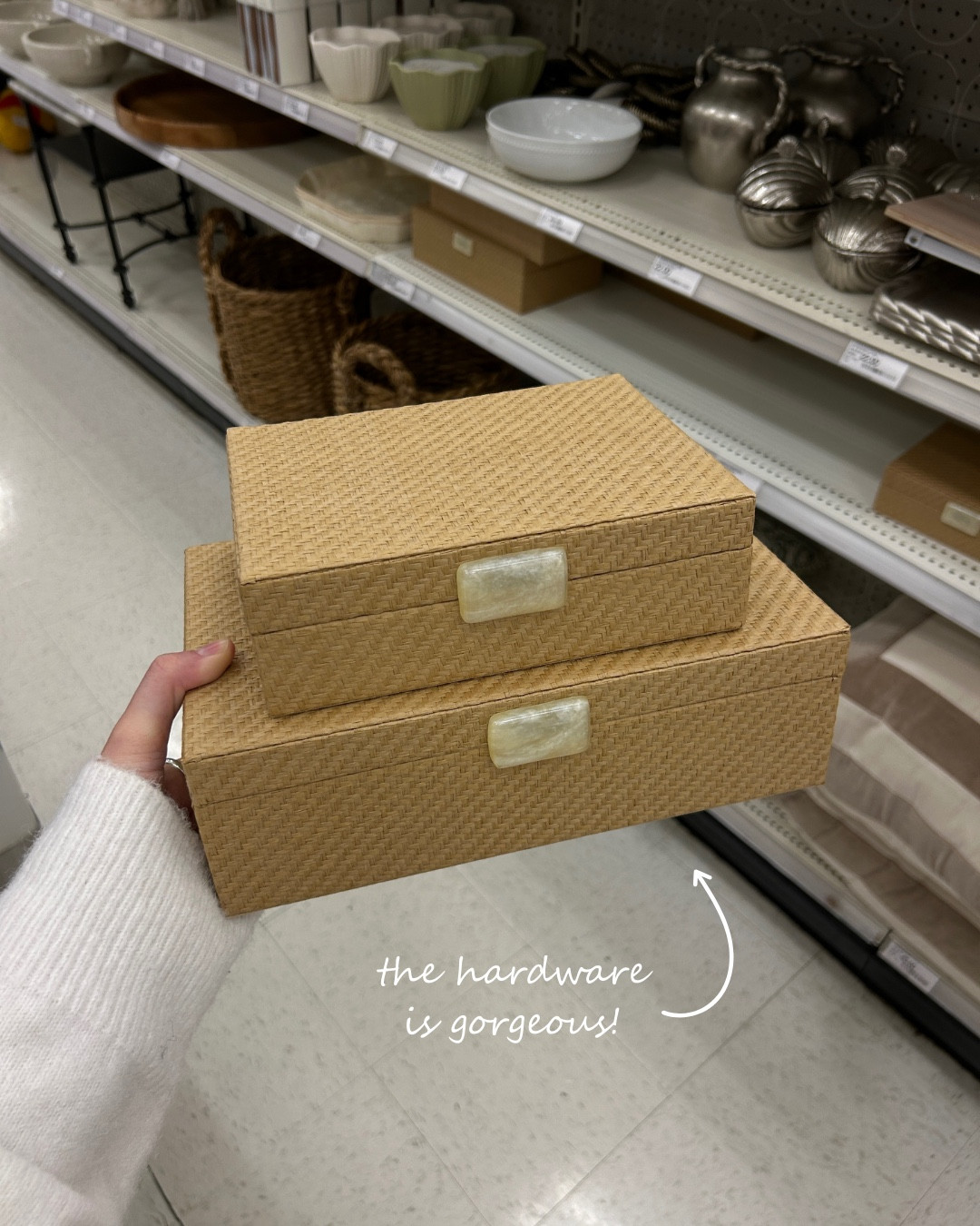 Target find! These boxes are so cute & can be used for so many things! 

#LTKFindsUnder50 #LTKHome
