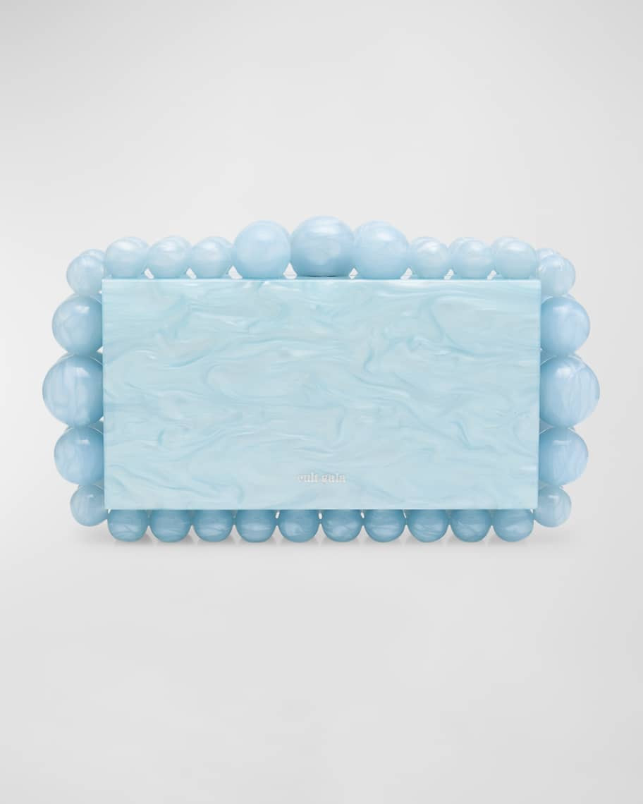 Cult Gaia Eos Beaded Acrylic Clutch Bag | Neiman Marcus