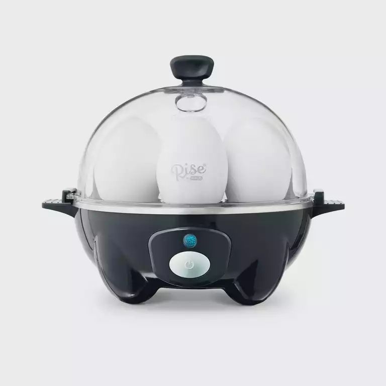 Rise By Dash Egg Cooker: 7 Egg Capacity Electric Egg Cooker for Hard Boiled Eggs, Soft Boiled Egg... | Walmart (US)