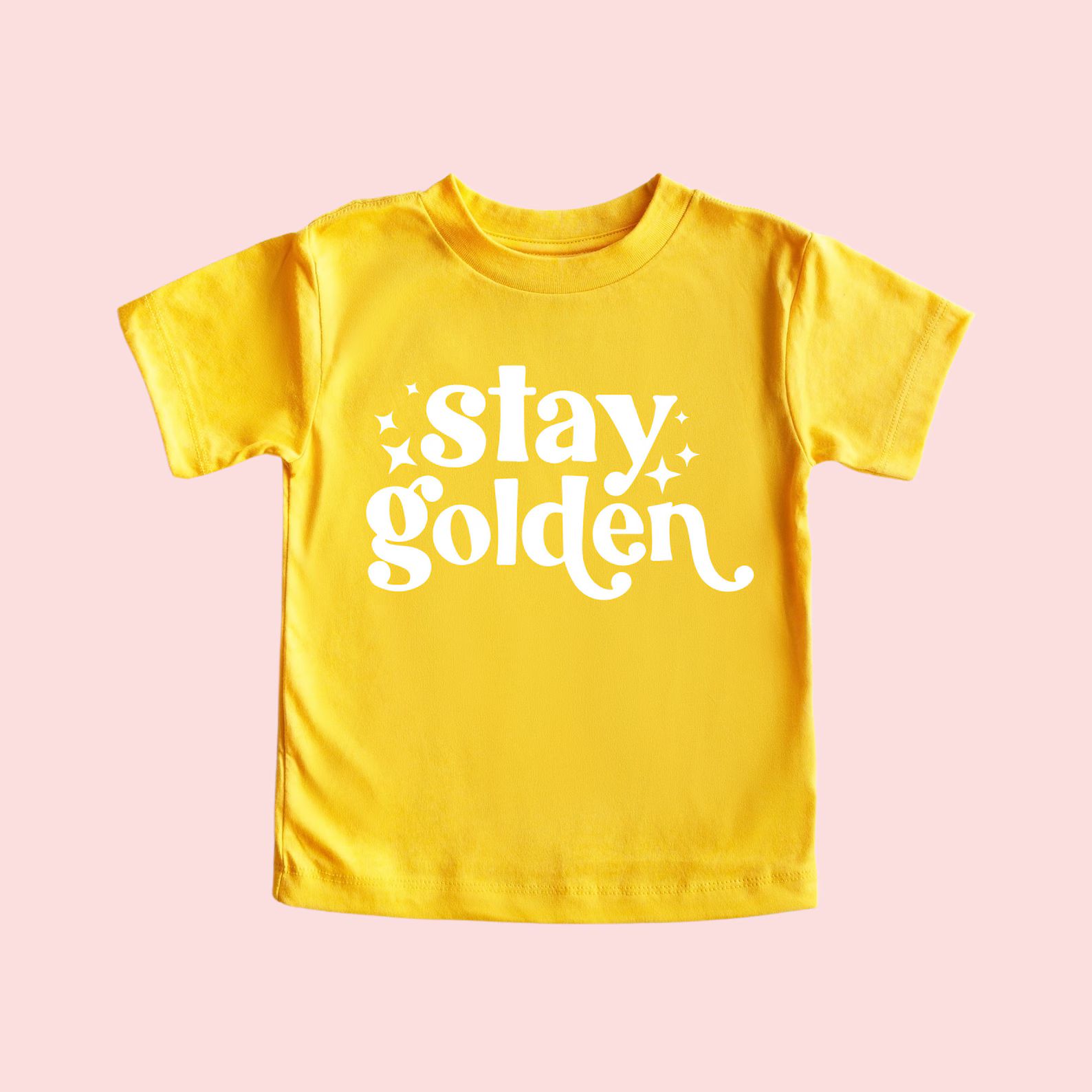 Stay Golden Toddler Shirt Kid Graphic Shirt Toddler Shirt - Etsy | Etsy (US)