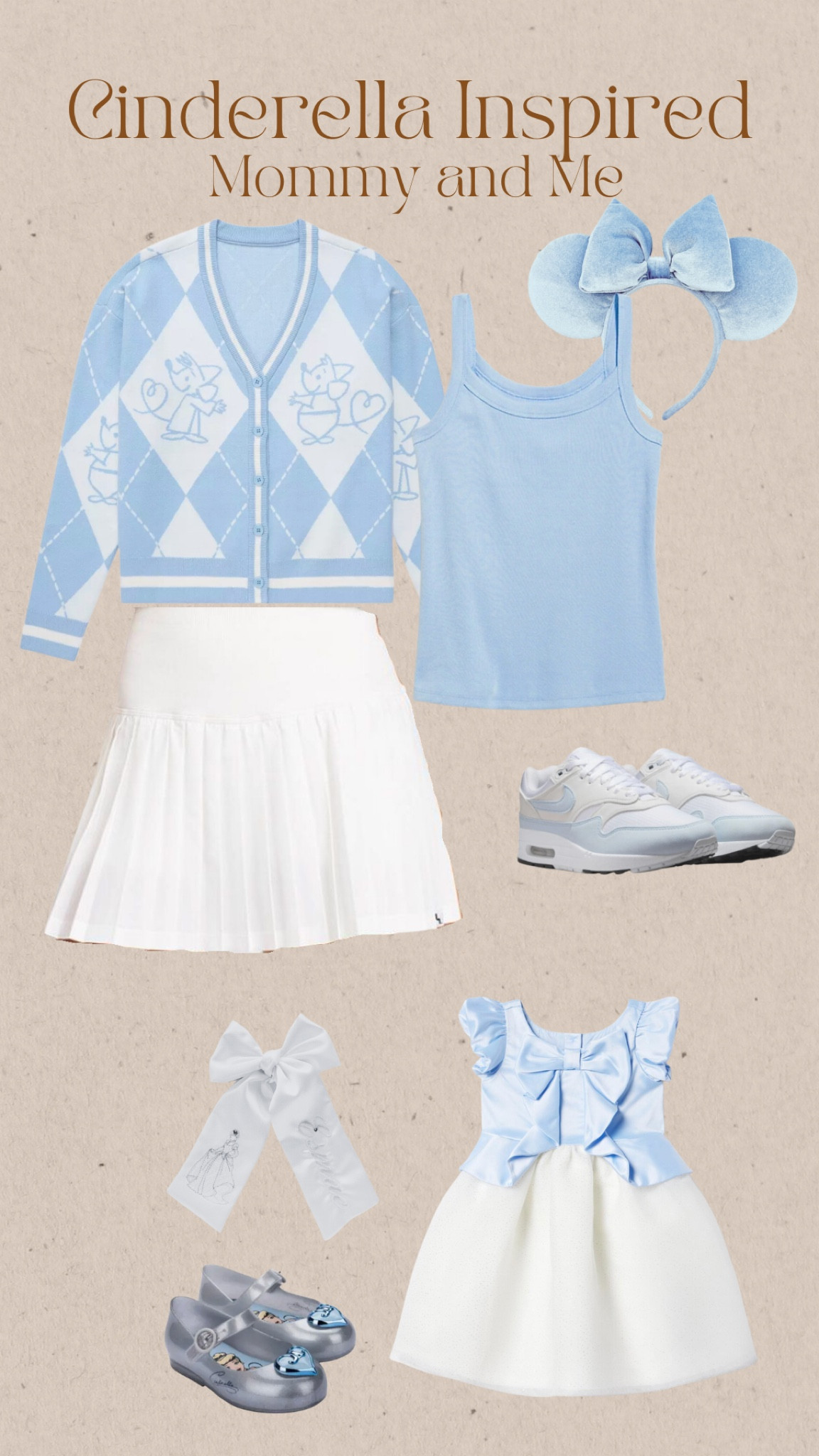 Nothing more magical than Cinderella inspired outfits for mommy and me for a day at Walt Disney World’s Magic Kingdom! 

Have your little princess receive a makeover at the Bippidi Bobbidi Boutique followed by lunch at Cinderella’s Royal Table inside the Castle! 

Comfort and function with a hint of magic for mom and all the Cinderella details for the princess! 

#waltdisneyworld #disneyworld #mommyandme #cinderella #magickingdom #disneymom #disneystyle #disneyoutfits #familymatching 

#LTKkids #LTKtravel #LTKfamily