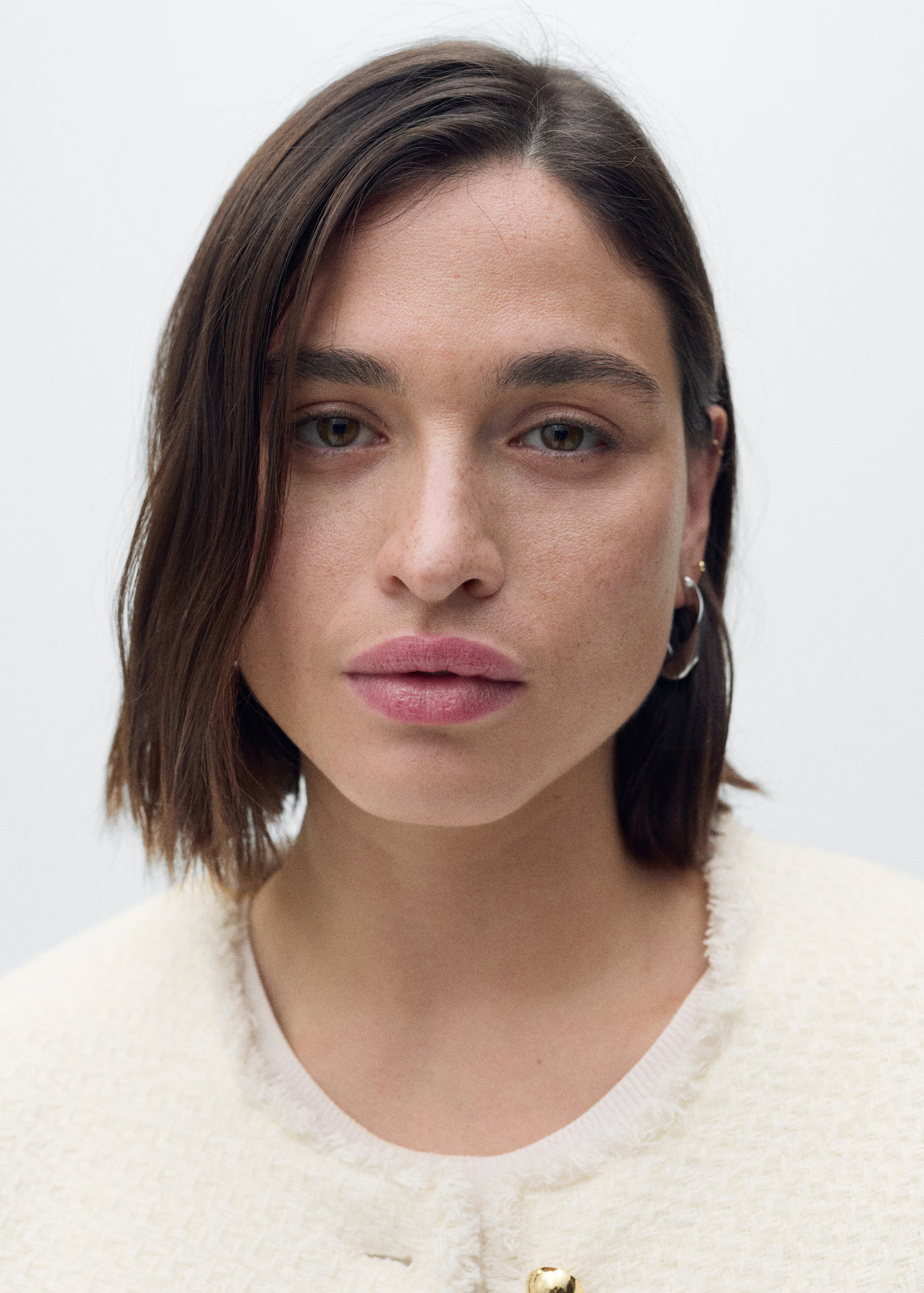 Tweed jacket with jewel buttons - Women | MANGO USA | Mango (US/MX/AU)