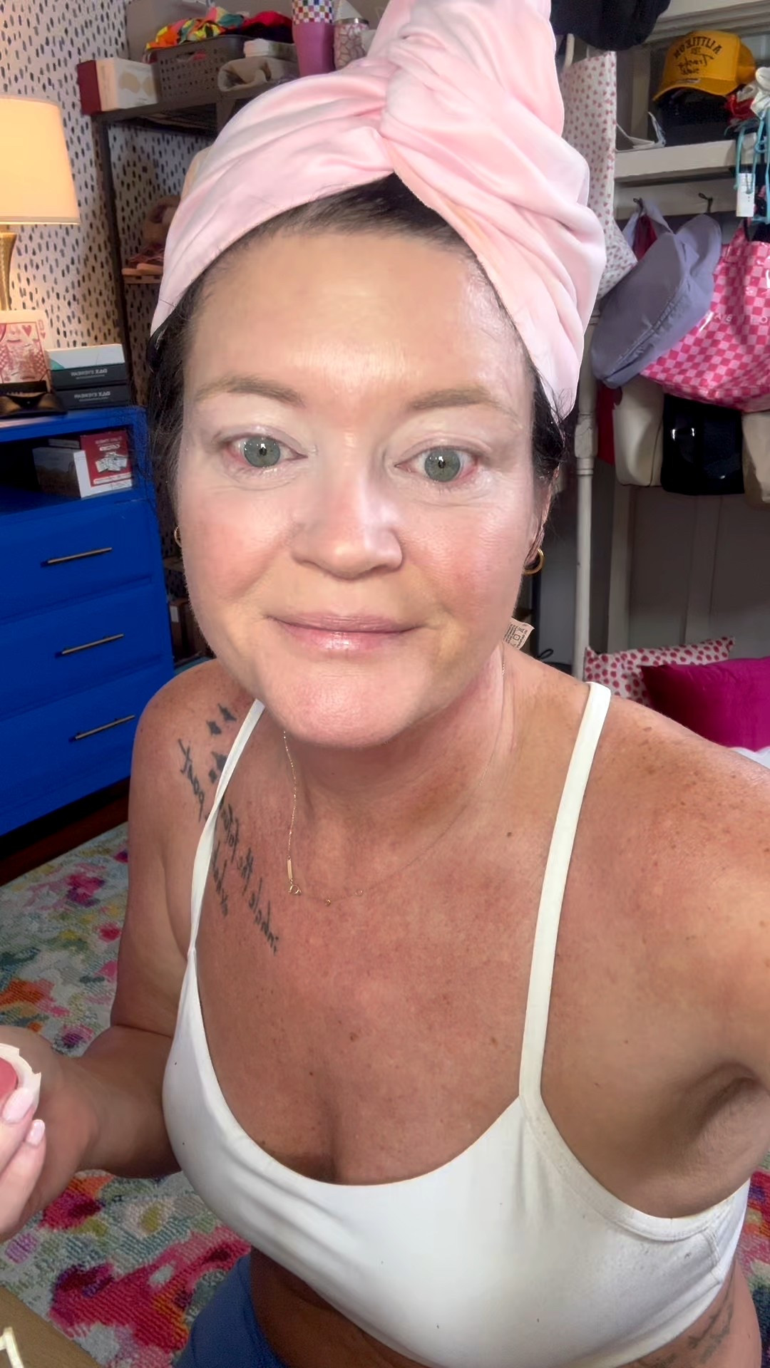 LOVE this blush from @catricecosmetics!! #catricecosmetics #ad #paidpartnership 

#LTKOver40 #LTKgrwm #LTKBeauty