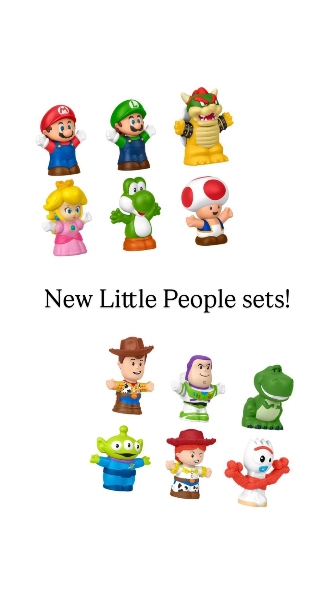 New Little People sets, perfect for moms, teachers, and cool aunts 😉 These will sell FAST 🔥 

#LTKKids #LTKmomlife #LTKBaby