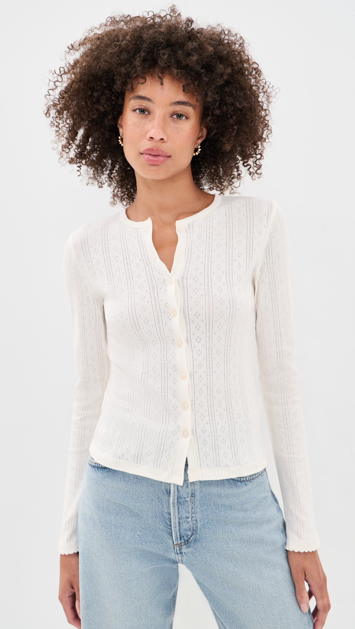 Stargazer Pointelle Cardigan | Shopbop