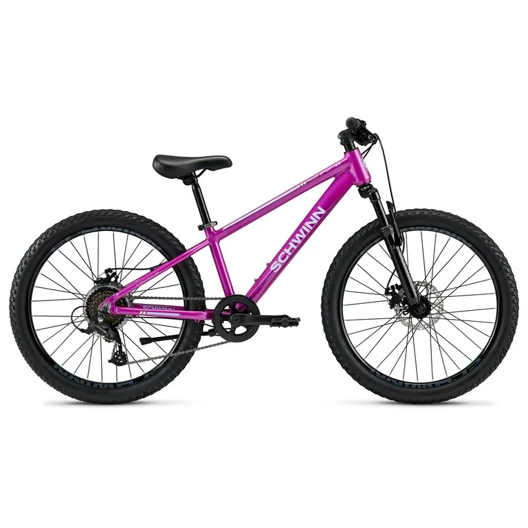 Schwinn Axum Sport Youth Unisex 24-in. Mountain Bike, Pink - Walmart.com | Walmart (US)