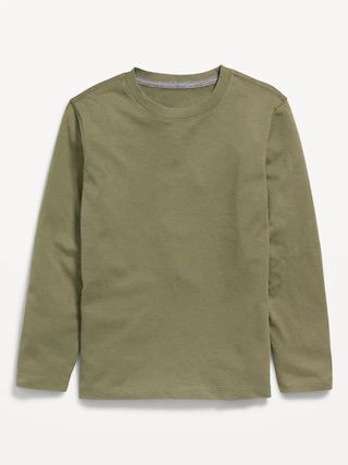 Softest Long-Sleeve Solid T-Shirt for Boys | Old Navy (US)