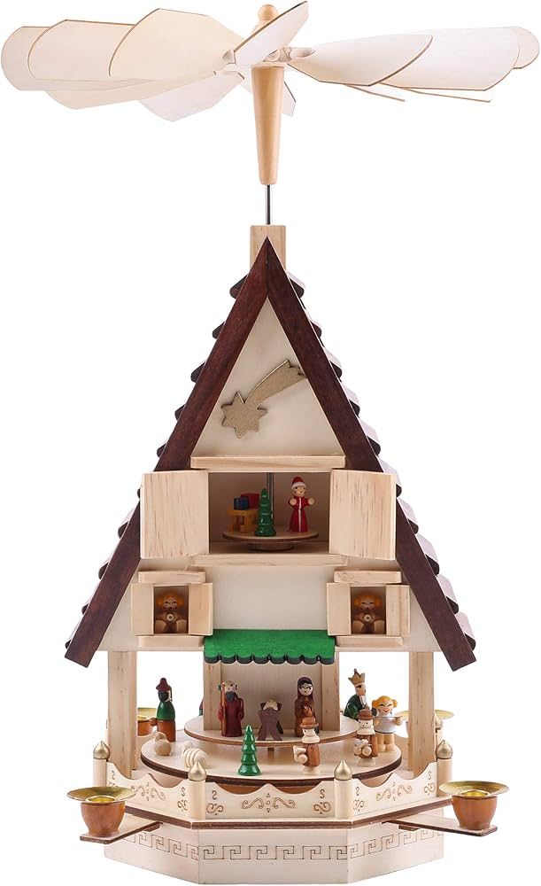 BRUBAKER Christmas Pyramid - 19.3 Inches - Designed in Germany | Amazon (US)