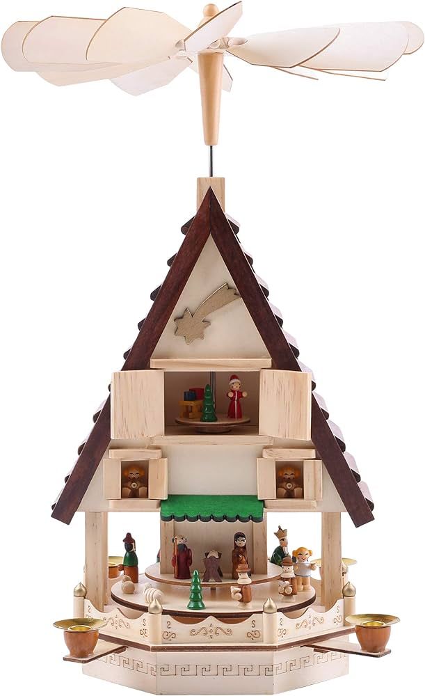 BRUBAKER Christmas Pyramid - 19.3 Inches - Designed in Germany | Amazon (US)