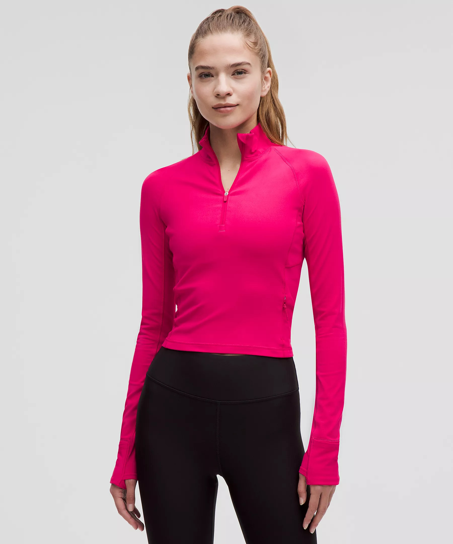 It's Rulu Cropped Half Zip *Updated | Women's Hoodies & Sweatshirts | lululemon | lululemon (CA)