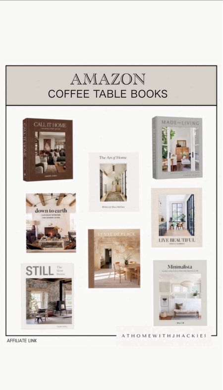 Coffee table books on sale, styling books 

#LTKHome #LTKStyleTip #LTKFindsUnder50