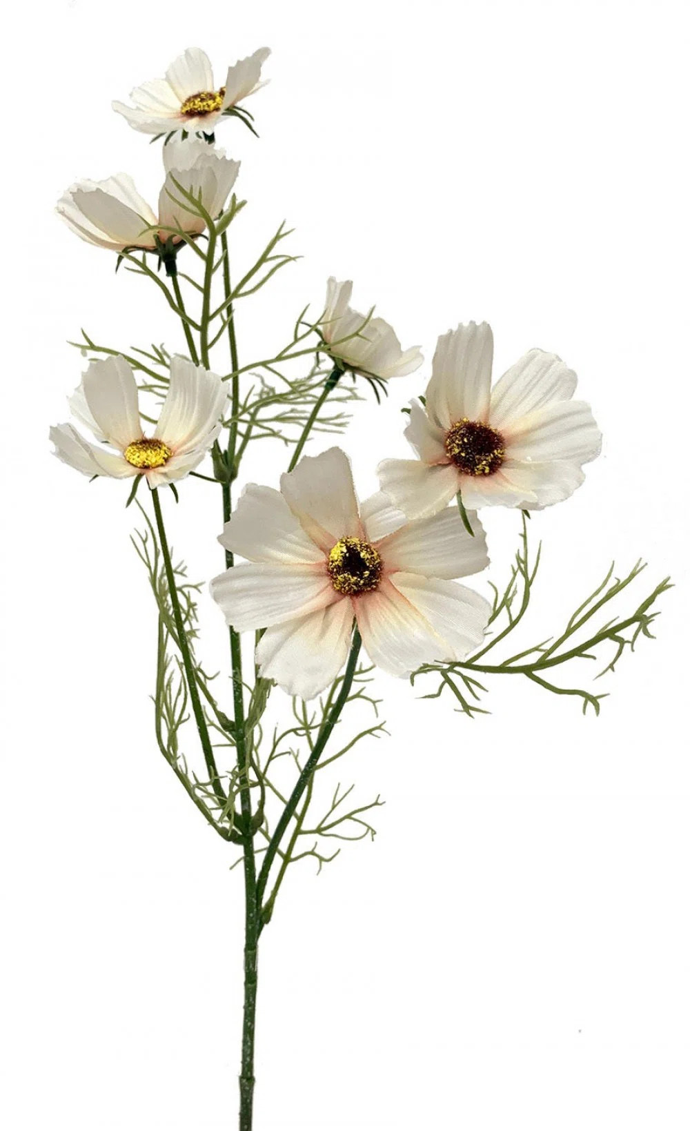 Cream Cosmos Spray Artificial Flower | Wayfair North America