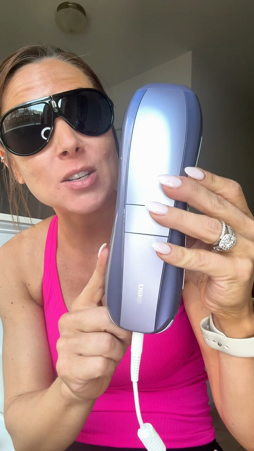 I started using the Ulike Ice Cooling IPL hair remover device and I love that I can do this at home on my own time. IPL (intense pulsed light) works by targeting the pigment in the hair follicle to help reduce regrowth over time with consistent use.

No appointments, no driving, no rearranging your schedule. The ice-cooling technology helps keep your skin comfortable while using it, which makes it easy to stay consistent.

#iplhairremoval
#laserhairremoval
#smoothskin
#beautyroutine
#selfcare