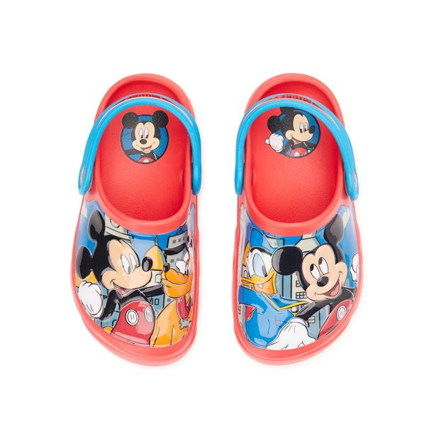 Toddler Boy Mickey Mouse License Clog, Sizes5/6-11/12 - Walmart.com | Walmart (US)