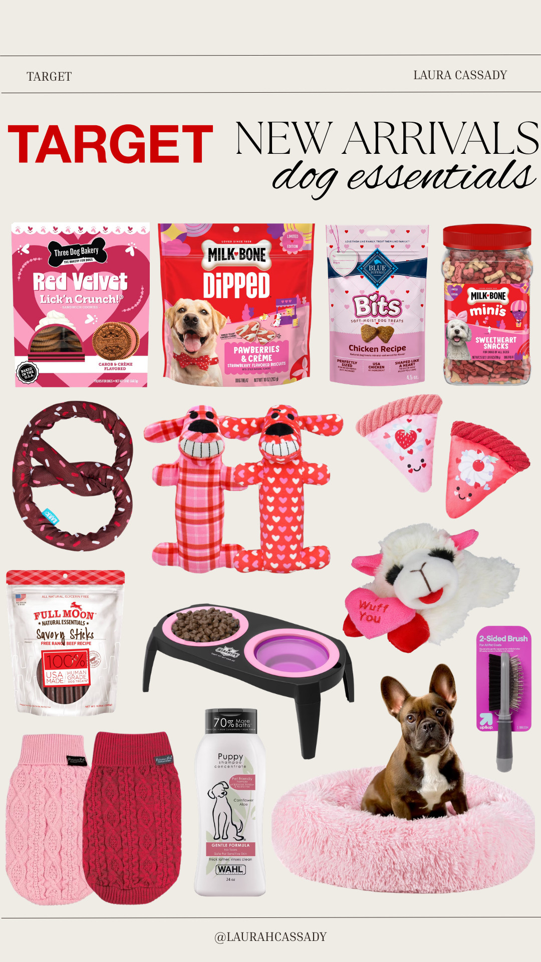 Target dog essentials — new arrivals 🐶✨ The cutest toys, cozy beds, stylish collars, and everyday must-haves for your pup. Loving these fresh finds that make pet life even sweeter (and cuter). 

 #TargetFinds #TargetPets #DogEssentials #PetMustHaves #DogMomLife #NewArrivals #PetStyle #LTKHome #LTKFinds #DogLovers #LTKValentine #LTKSeasonal #LTKU