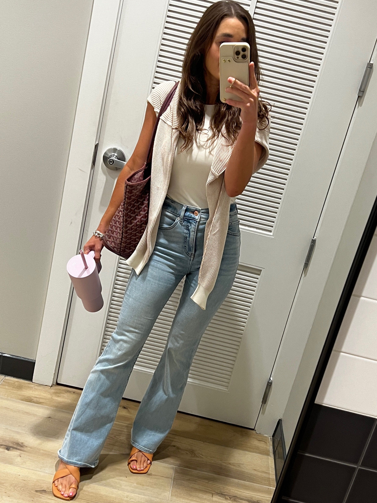 Our top pick for flares and a brand with super comfortable, affordable denim might shock you…👀

#LTKunder100 #LTKFind #LTKstyletip