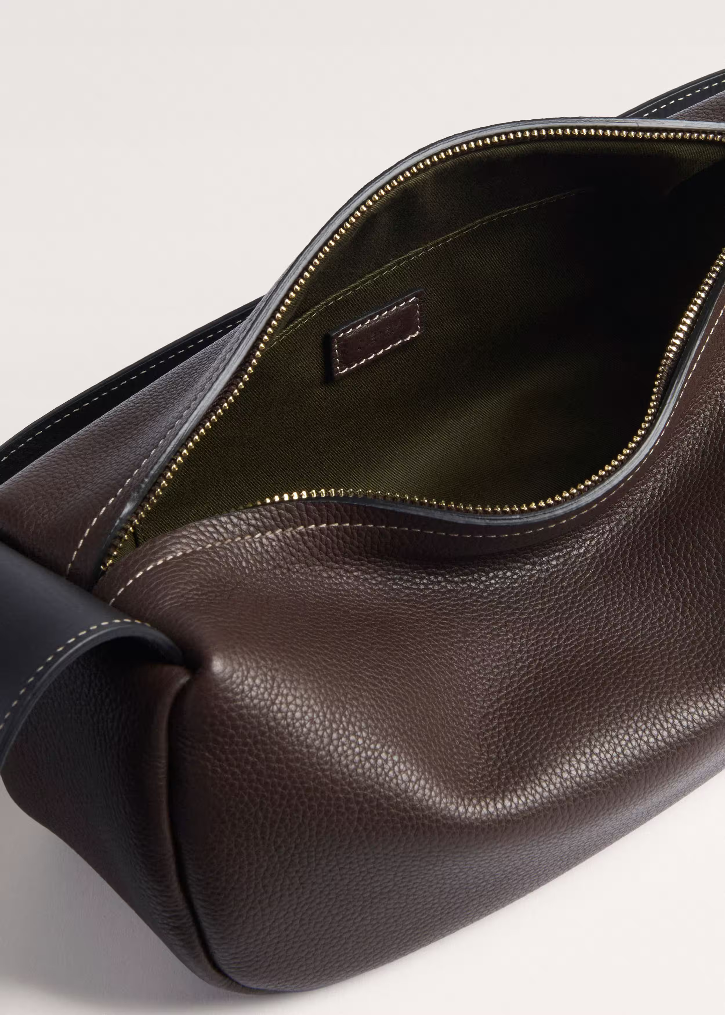 Soft Slouch Sling Bag Tumbled Full-Grain Italian Leather | ME+EM Global (Excluding US)