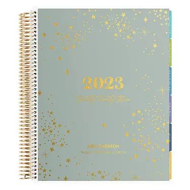 Metallic New Year Teacher Lesson Planner | Erin Condren | Erin Condren