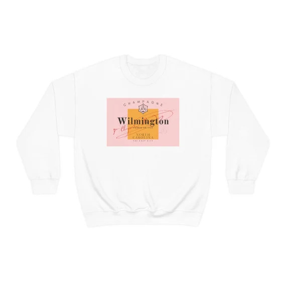 Wilmington Champagne Crewneck Sweatshirt | Etsy (US)