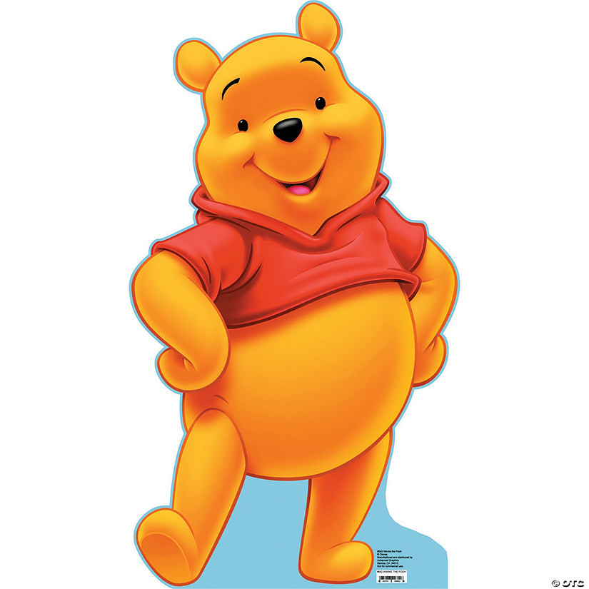 Winnie The Pooh Cardboard Stand-Up | Oriental Trading Company