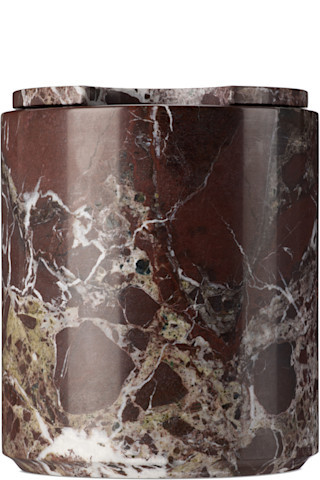 Soho Home - Burgundy Pavel Marble Ice Bucket | SSENSE