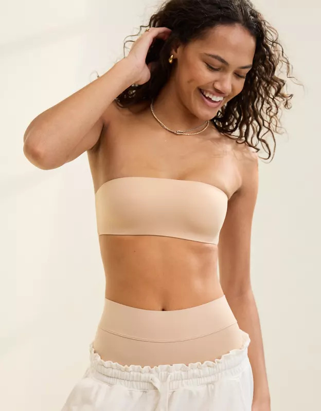 SMOOTHEZ Lightly Lined Bandeau Bralette | Aerie