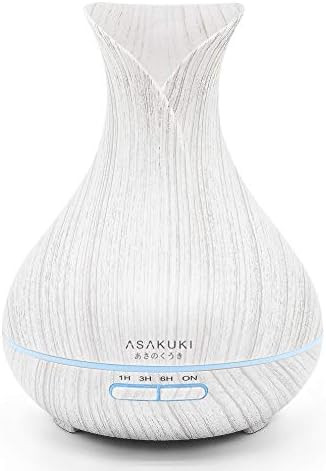 ASAKUKI 400ML Premium, Essential Oil Diffuser, Quiet 5-in-1 Humidifier, Natural Home Fragrance Di... | Amazon (US)