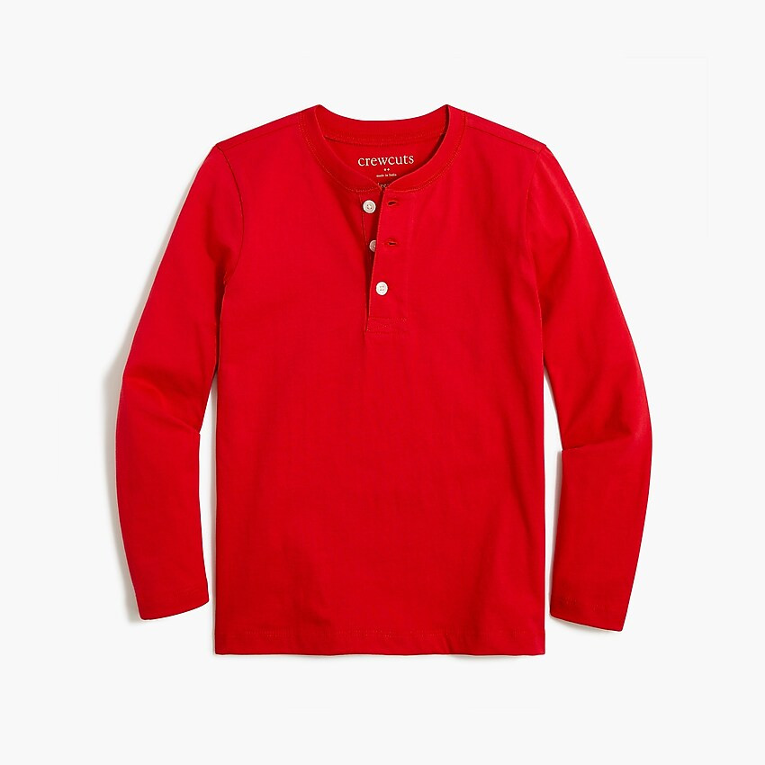 Boys' jersey henley | J.Crew Factory