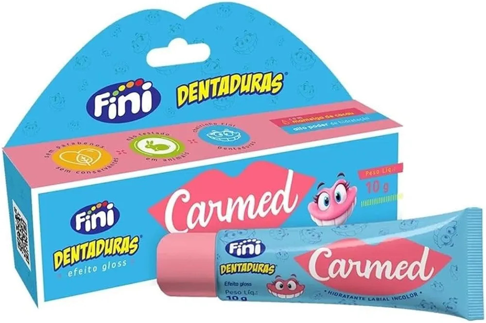 CARMED Fini Dentadura Hidratante Labial 10g | Amazon (BR)