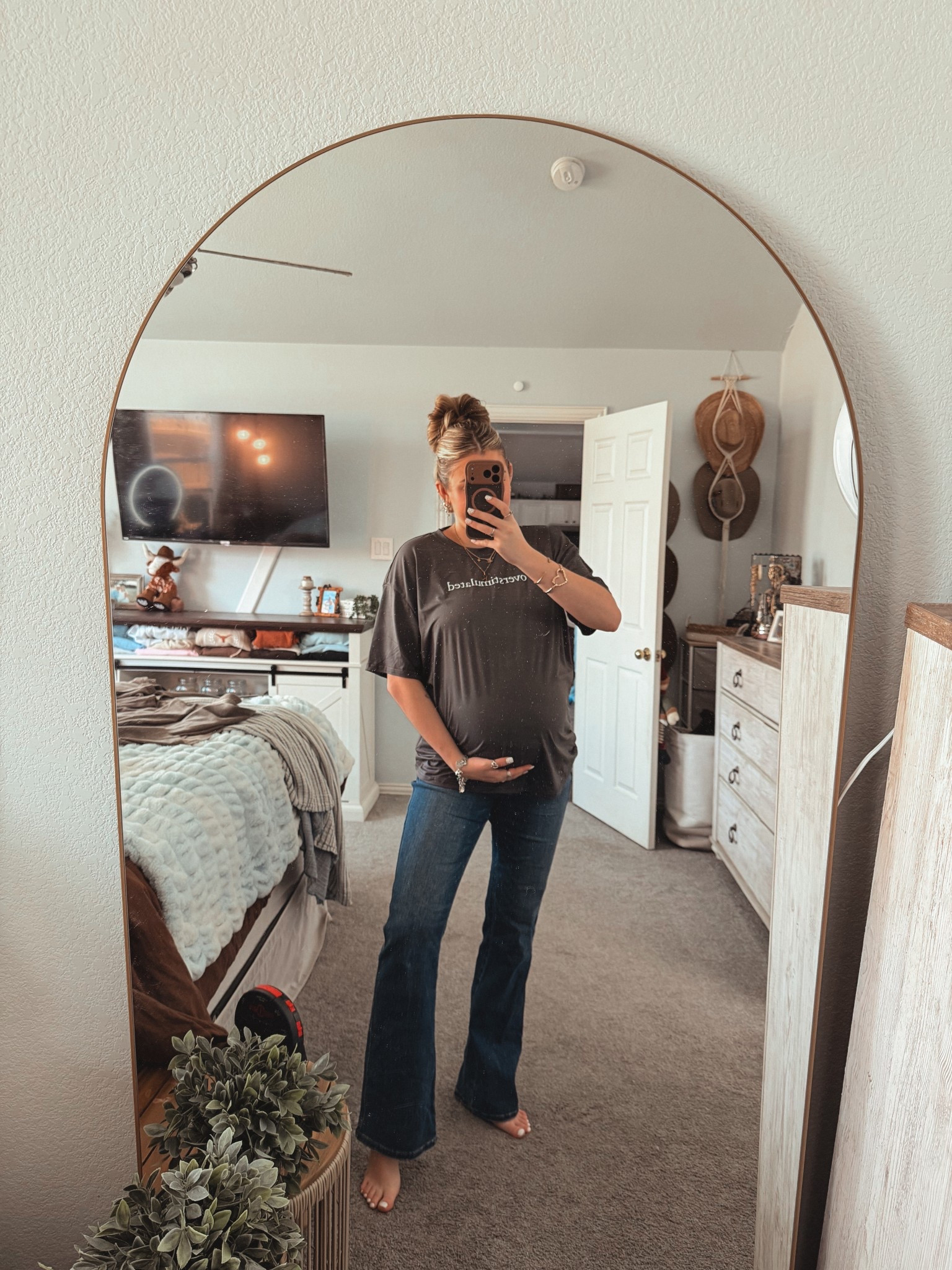 Graphic tees. Cute tshirts. Comfy ootd. Spring fashion. Bump friendly. Maternity fashion

#LTKootd #LTKBump #LTKSeasonal