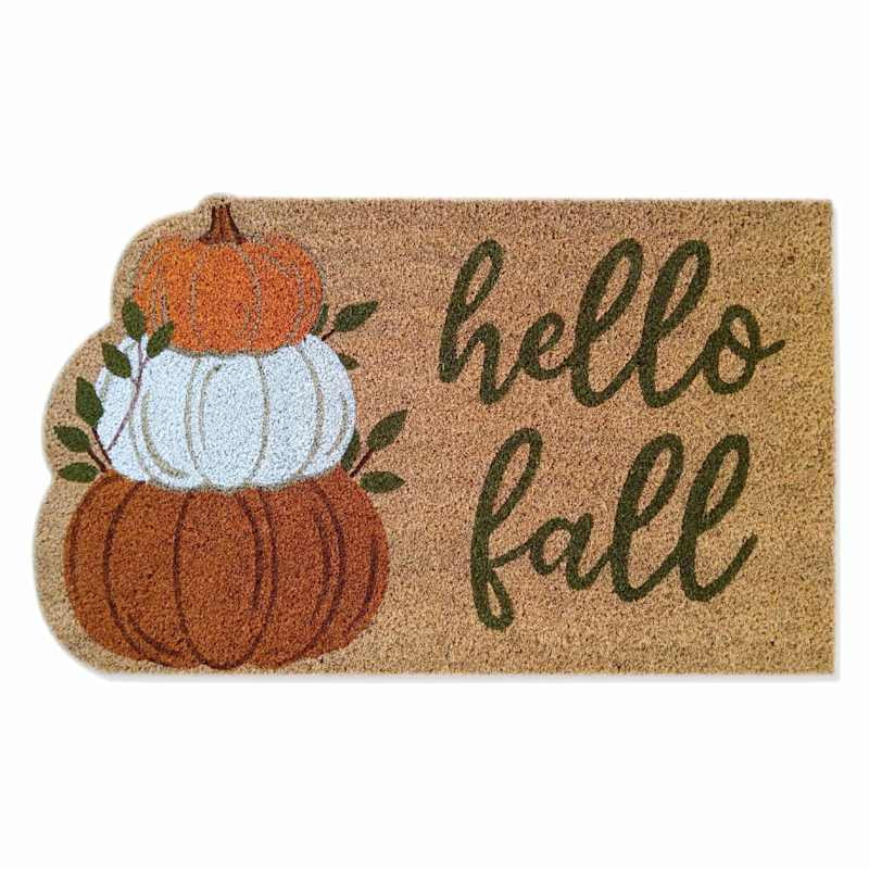 Hello Fall Coir Mat, 18x30 | At Home