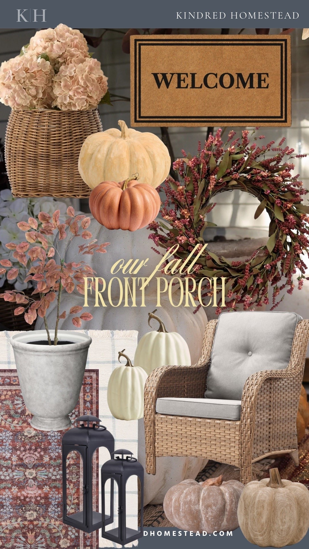 Front porch inspiration, all in one place 🍂🏡 I’m sharing ideas from our own front porch, along with sources and similar pieces to help you create a cozy, welcoming entryway of your own. Everything is linked in my LTK!

#LTKSeasonal #LTKHome