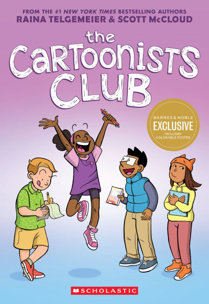 The Cartoonists Club: A Graphic Novel (B&N Exclusive Edition) | Barnes & Noble