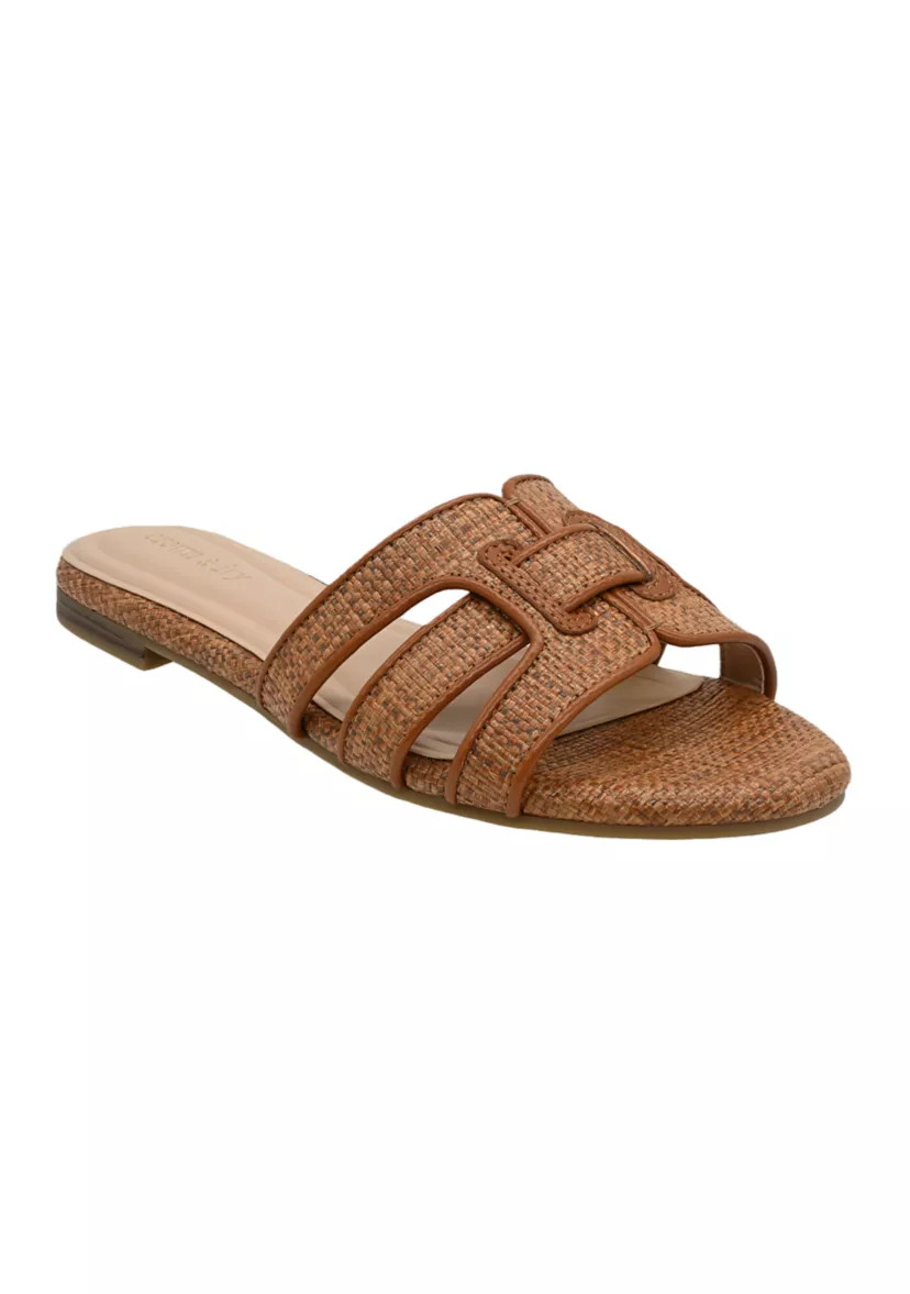 Nicole One Band Slide Sandals | Belk